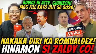 TOBY TIANCO HINAMON SI ZALDY CO UMAMIN KANA SINO NAG UTOS SAYO! ATTY GUANZON MAY PAYO KAY ROMUALDEZ