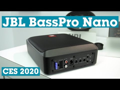 Video over Basspro Nano | Underseat Actieve Subwoofer | 100 Watt RMS | Gratis 6mm² Kabelset meegeleverd