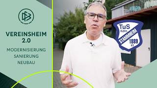 Vereinsheim 2.0 – Andreas Rettig zu Gast beim TuS 1889 Köln-Stammheim e.V.