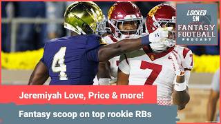 BEST fantasy rookie RBs in NFL DRAFT: Breaking down Jeremiyah Love, Jadarian Price & MORE!
