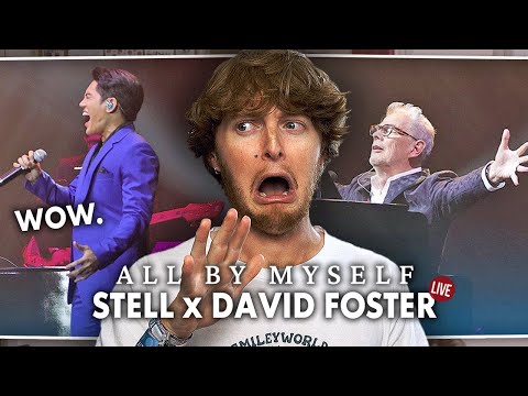 HE'S NOT HUMAN! (All By Myself - Stell Ajero with David Foster | Live Vocals Reaction)