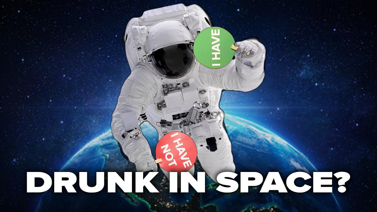 Astronaut Plays Never Have I Ever