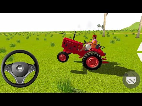 Tractor Harvesting Obstacle Course for Kids | Farm Trucks Uses for Children