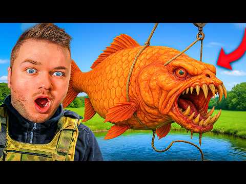 OUR $1 GOLDFISH Turned Into a GIANT Cursed POND MONSTER!