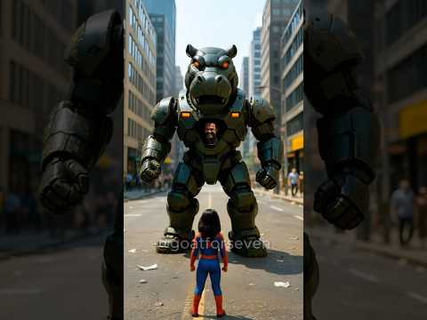 🕷️🕸️🔥Ronaldo’s Daughter is the Real Spider-Girl! Fearless & Ready to Fight! #ronaldo #spiderman