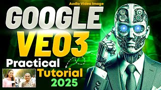 Google VEO 3 Tutorial in Hindi | FREE Videos, Images and Voice Generation Google AI Studio 2025