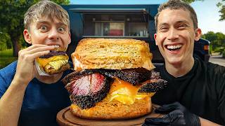 Brits try Michelin Texas Food Truck!