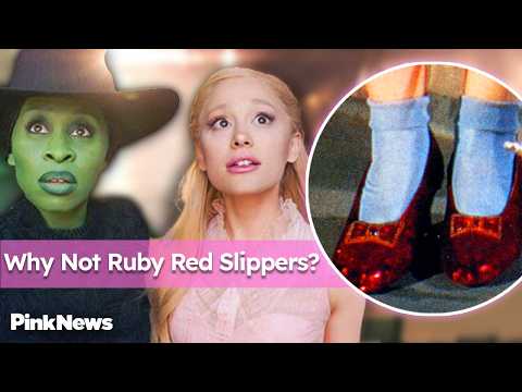 Why Are The Slippers Not Red In Wicked?