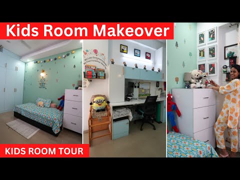 Kids Room Makeover Ideas in Budget | KIDS ROOM TOUR | Decorate & Organize Kids Room