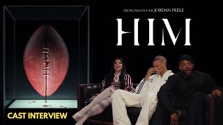 HIM Cast Members Marlon Wayans, Julia Fox and Tyriq Withers define what it means to be the G.O.A.T.