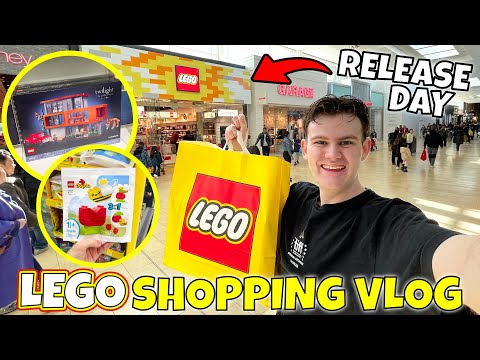 LEGO Store Shopping - FEBRUARY 2025 RELEASE DAY + Toys R Us & Walmart