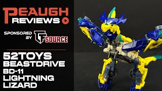 Video Review: 52Toys BeastDrive - BD-11 LIGHTNING LIZARD
