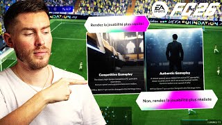 JE REAGIS AUX NOUVEAUTES GAMEPLAY FC26 (TERMINE LE TIME FINISHING 😂)