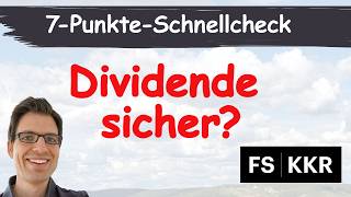 25% Dividendenrendite bei FS KKR Capital (BDC) – Aktienanalyse 2026: Wie sicher ist die Dividende?