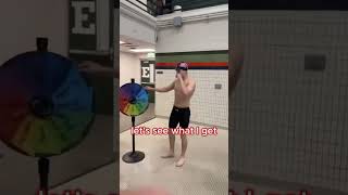 The Epic Wheel Spin Ft. Thomas #swimming #comedy #funny #fyp #rubberducks #swimmer