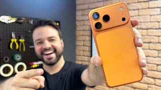 FINALMENTE CHEGOU meu IPHONE 17 PRO MAX! // PRIMEIRAS IMPRESSÕES e UNBOXING