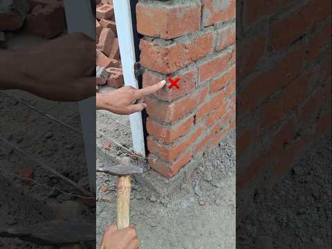 How to attach gate frame to wall, गेट की चौखट को दीवार से कैसे जोड़े