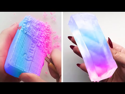 1 Hour Soap Cutting ASMR - No Music - Oddly Satisfying ASMR Video