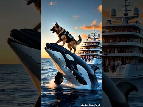 🐕‍🦺German Shepherd Saves Luxury Passengers Yacht Ship⛵—Orca Whale’s Rescue Dog