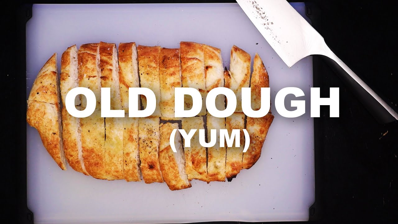 Pizza Bread (and the magic of old dough)