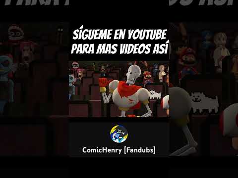 EL OCEANO ES UNA SOPA / Undertale Animation, Fandub Español #shorts