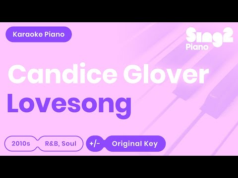 Lovesong (Piano Karaoke) Candice Glover – American Idol Performance