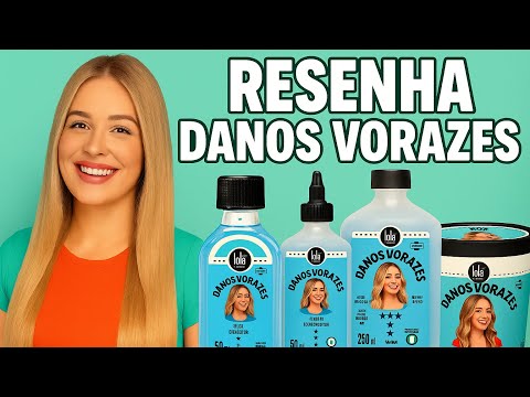 LINHA DANOS VORAZES LOLA COSMETICS - TRATAMENTO PROFUNDO PARA SALVAR QUALQUER CABELO| Aline rosa