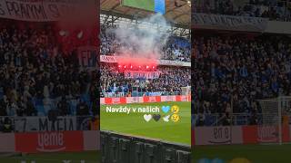 Slovan Bratislava 16.05.2026 Navždy v našich 🩵😢🤍🖤🕊 #football #slovanbratislava