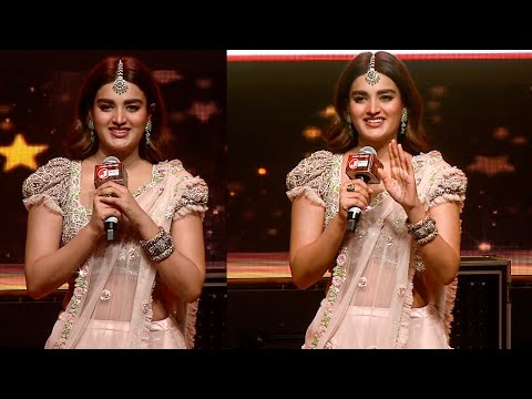 Actress Nidhhi Agerwal Speech At Hari Hara Veera Mallu Pre Release Event | Pawan Kalyan | Tollywood