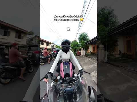emang paling bener cuma percaya sama Allah aja ๐ #silvadmy #motovlog #ladybiker