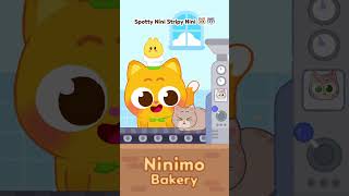 100 Ninimos Bakery is Open 🥐👩‍🍳 #ninimo #calicocat #tabbycat #gingercat