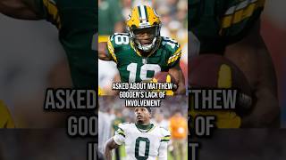 Randall Cobb on Matthew Golden's rookie year involvment