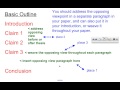Incorporating Opposing Viewpoints in Arguments