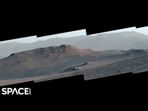 See Perseverance rover's view from Jezero Crater's rim in amazing 4K panorama