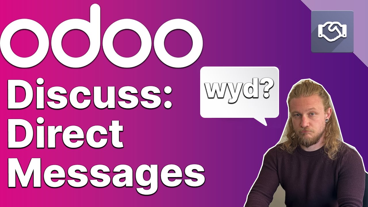 Odoo Discuss: Direct Messages & Voice/Video Calls | Getting started | 11/2/2022

Learn everything you need to grow your business with Odoo, the best open-source management software to run a company, ...