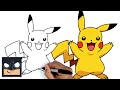 Drawing Pikachu from Pokemon