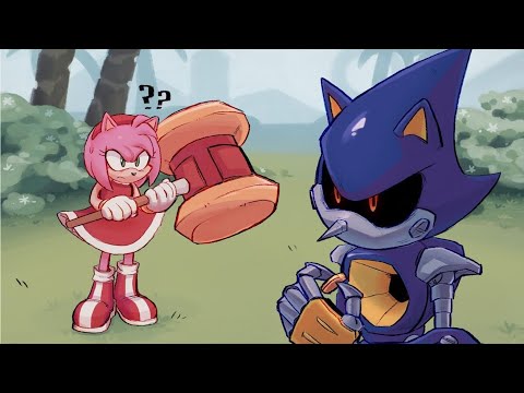 El Malentendido de Metal Sonic & Amy | Sonic Cómic-Dub | Legacy of CHAOS