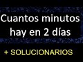 Conversión de Días a Minutos