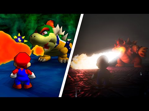 MARIO 64 pero cada STAGE es más REALISTA