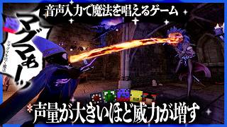 音声入力で魔法が出るゲーム、なんと声量で威力が上がるといううってつけ過ぎる仕様だった【YAPYAP】