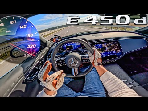 NEW! 2025 Mercedes E 450d (390hp) | 0-250 km/h acceleration🏁| Automann in 4K