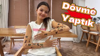 TATTOO!! Kolumuza Dövme Yaptık 🦋 