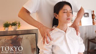 ASMR ガチガチ肩こりを解消マッサージ