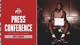 Bruce Thornton Post Game Press Conference vs. Indiana, 3.7.26