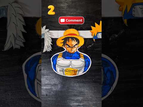 Guess the real hair of Vegetaโ๏ธ๐ค๐ซต#naruto #kakashi #dragonball #goku #shorts #vegeta