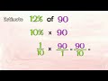 Estimating Percentages and Benchmarks
