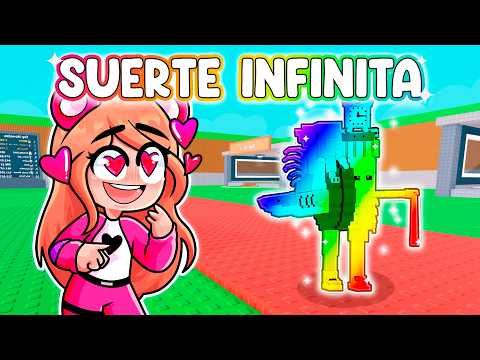 ACTIVÉ la SUERTE INFINITA para ROBAR TODOS los BRAINROT SECRETOS 😱😍 en Roblox