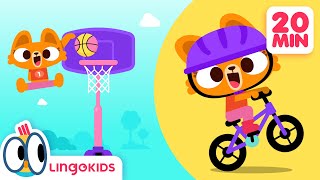 Time to STRETCH 🧘‍♂️ fun and calm SONGS FOR KIDS 🎶 | Lingokids