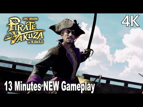 Like a Dragon Pirate Yakuza in Hawaii NEW 13 Minutes 4K Gameplay