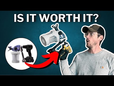 Drill Powered Paint Sprayer?! Is it Worth it?!